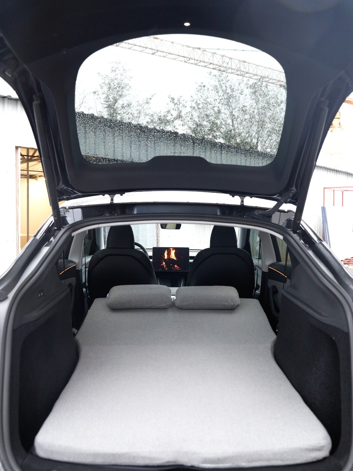 Tesla Model Y (180x112x5) Juniper Uyumlu Visko Kamp Yatağı Seti - Görsel 6